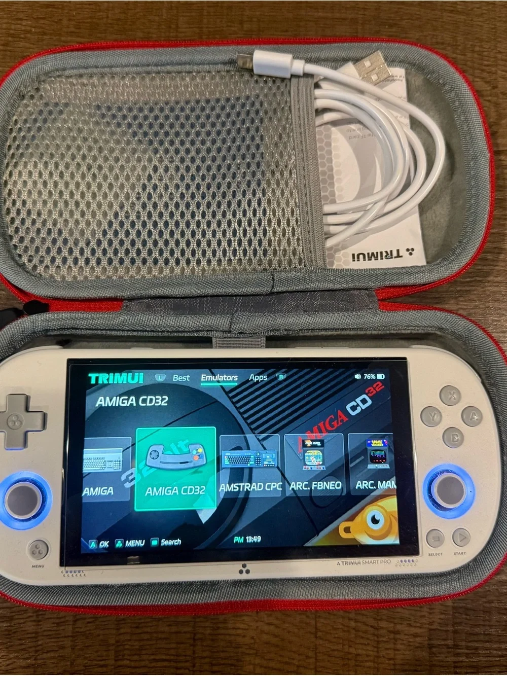 Handheld Retro Gaming Console - White